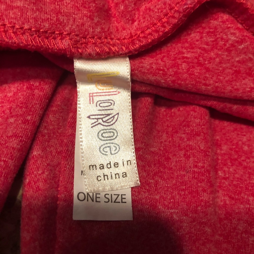 Lularoe leggings salmon color